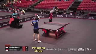 FULL MATCH - Dina Meshref 🇪🇬 vs Goi Rui Xuan 🇸🇬 | WTT Singaporesmash 2023
