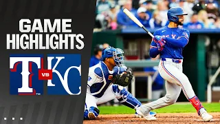 Rangers vs. Royals Game Highlights (5/4/24) | MLB Highlights