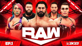 WWE 2K23 Universe Mode - Raw (Episode 1) | Season Premiere