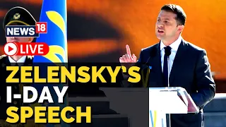 Zelensky Speech Today | Ukraine Independence Day | Kyiv News Today | English News Live | News18 Live