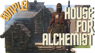 Building Simple House For Alchemist - Enshrouded