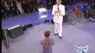 Benny Hinn - Little Boy receives God's Power