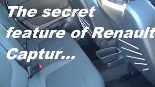 The secret feature of Renault Captur!