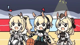 [Arknights] When Nearl's Family Tried to Play 3v3 Basketball