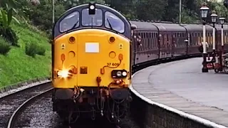 37 608 at the Keighley and Worth Valley Railway Diesel Gala 2,000.