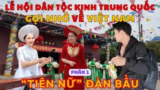 "Tiên Nữ" dân tộc Kinh ở Trung Quốc biểu diễn đàn bầu gợi nhớ về quê hương Việt Nam