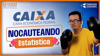 CONCURSO CAIXA ECONÔMICA 🥊 NOCAUTEANDO ESTATÍSTICA- Não ficará gravada.