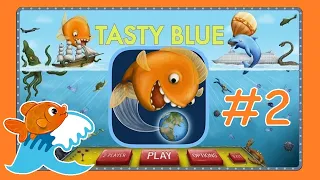 Чудо-юдо рыба-кит в игре Tasty Blue часть 2