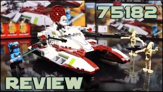 Lego Star Wars 75182 Republic Fighter Tank Review | Обзор Лего Звёздные Войны Боевой Танк Республики