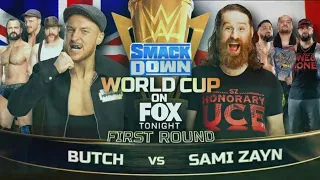 Butch vs Sami Zayn (First Round World Cup - Full Match)