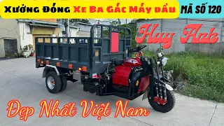 Xưởng Đóng Xe Ba Gác Đẹp Nhất Việt Nam - Xe Ba Bánh Máy Dầu Kubota Nhật | LH 0878.98.7777