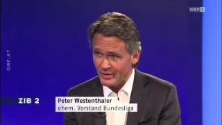 Peter Westenthaler in der ZIB 2