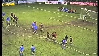 Chelsea v QPR Milk Cup Quarter Final Replay 1986