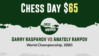 Chess Rivals Throughout History : Garry Kasparov vs Anatoly Karpov | World Championship, 1990