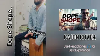 Dope Shope | Cajon cover ##cajoncover #clapbox #honeysingh #punjabisong #trending #cajonlesson