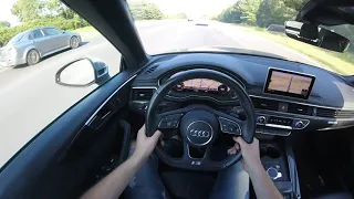 2018 Audi S5 Convertible - POV Test Drive