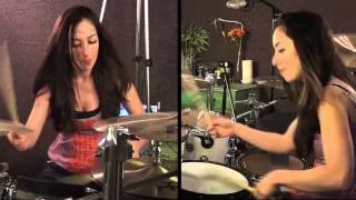 RED HOT CHILI PEPPERS - AROUND THE WORLD - DRUM COVER BY MEYTAL COHEN