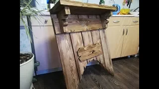 вешалка своими руками CLOTHES RACK DIY