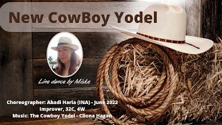 New CowBoy Yodel - Line Dance, choreo: Abadi Haria (INA)