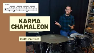 KARMA CHAMALEON - Culture Club (DRUM COVER) BATERÍA