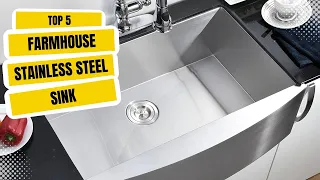 Top Stainless Steel Farmhouse Sinks (2024) - Shine Bright!