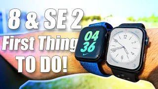 Apple Watch Series 8 & SE2 -First 10+ Things To Do! (Extra Hidden Features)