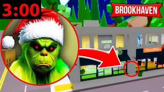 JE TROUVE LE GRINCH à 3H00 Du MATIN sur BROOKHAVEN