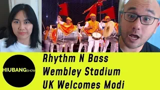 Indonesians React To Rhythm N Bass - Wembley Stadium - UK Welcomes Modi