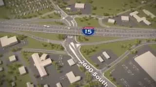 I-15 South Davis Improvements: 2600 South Animation updated