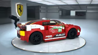 Ferrari 458 Italia GT2 - LEGO Speed Champions - 75908 - Product Animation