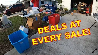 THE MONEY JUST KEPT COMING AT THESE GARAGE SALES!