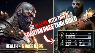 The BEST Spartan Rage and Tank Armor Builds In God of War Ragnarok