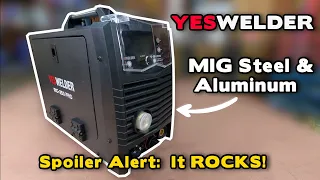 YesWelder MIG 250 PRO Review - MIG Weld Aluminum with no Spool gun!