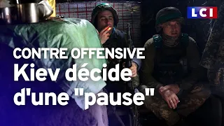 Kiev évoque une pause, déjà la fin de la contre-offensive?