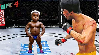 Bruce Lee vs. Black Baby (EA sports UFC 3)