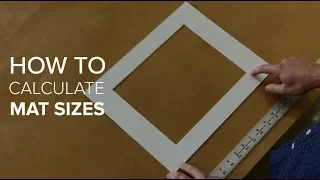 How To Calculate Mat Sizes