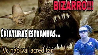 Bizarro!!! 8 Criaturas estranhas capturadas em vídeo