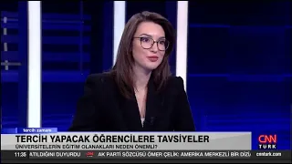 BARÜ'nün "Üreten Üniversite" vizyonu CNN Türk'te anlatıldı