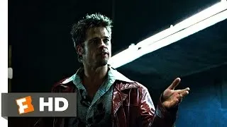 Fight Club (1/5) Movie CLIP - I Want You to Hit Me (1999) HD