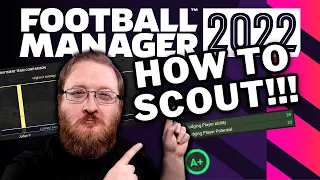 How to set up Scouting in Football Manager 2022! FM22 Scouting!