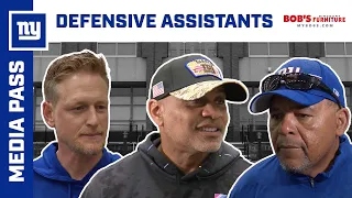 Defensive Assistants Speak from OTAs | New York Giants