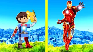 Playing As EVERY IRON MAN In GTA 5!