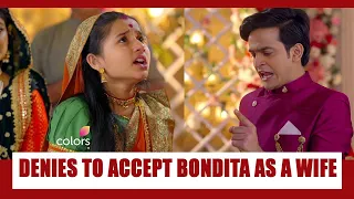 Barrister Babu Spoiler Alert: Anirudh DENIES to accept Bondita as a wife; Bondita gets emotional