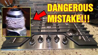 Gas Cooktop DIY Install - Biggest Common Mistake!