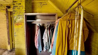 Found Vintage Clothes while Exploring an Abandoned Home in a Remote Location