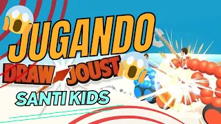 NOOB vs PRO vs HACKER en Draw Joust / Santi Kids /Jugando Globos
