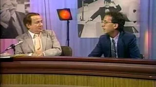 Steve Simels stops by the Joe Franklin Show (Summer 1985)