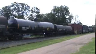 Leesville, LA 8/27/2014 10:02 am First GenSet locomotive