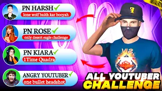 BIG Youtubers Gave ME Extreme Challenges 😵‍💫