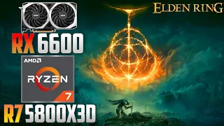 Elden Ring : RX 6600 + R7 5800X3D | 4K - 1440p - 1080p | Maximum & Low